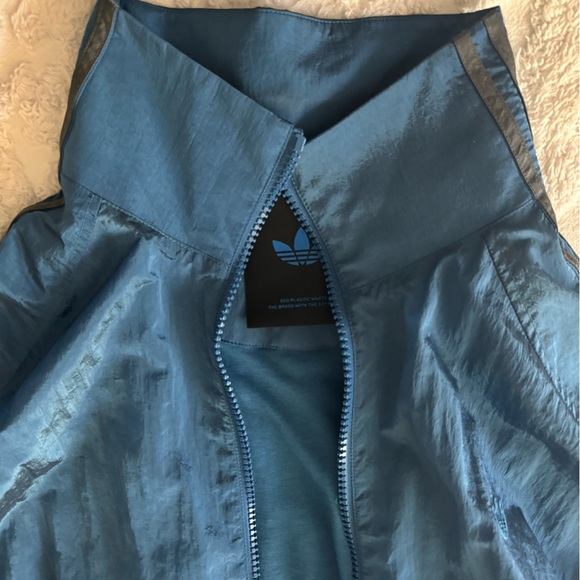 Mens Adidas  Jacket “ End Plastic Waste” Blue Version M As New Track Top - Picture 11 of 16